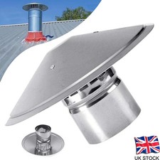 Chimney Roof Cowl New, 125mm
