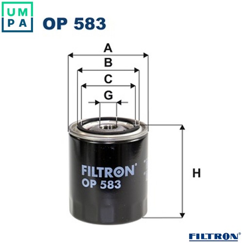 Oil filter 583 - oil,