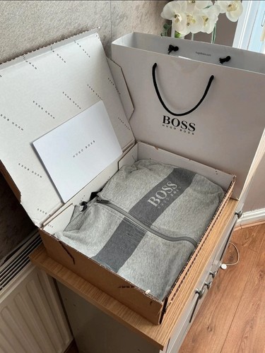 Hugo boss hooded fleece - hugo,