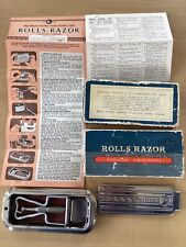 Vintage, 1958, Rolls Razor, Viscount Model, Boxed, &  Paperwork