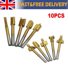 10Pcs 3mm Titanium Mini Hss