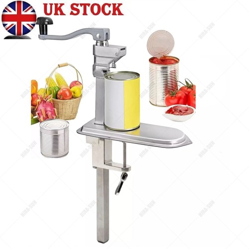Commercial can opener - can,