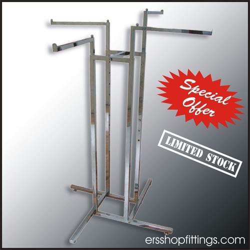 Way straight arms chrome - straight,