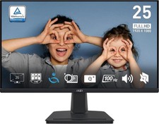 MSI PRO MP252 24.5 Inch Full HD Office Monitor - 100 Hz, Eye-Friendly - Refurb