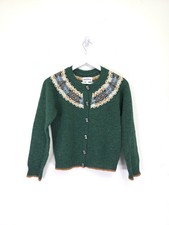Brora Cardigan Size 10 Green
