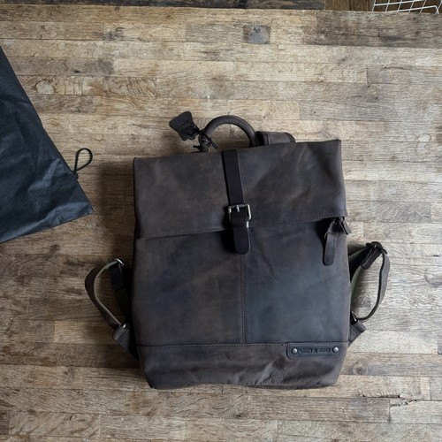Greenburry leather backpack - greenburry,