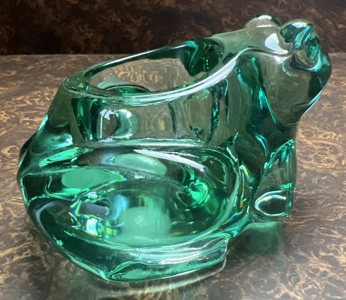 Indiana glass green frog - indiana,