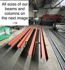 METAL BEAMS / RSJ STRUCTURAL STEEL FRAMEWORK COLLECTION/DELIVERY FREE QUOTE
