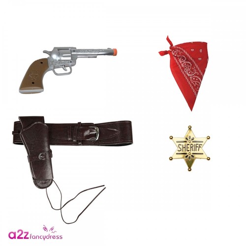 Adult cowboy holster gun - holster, +