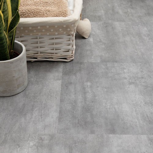 Grey limestone click - click, floor