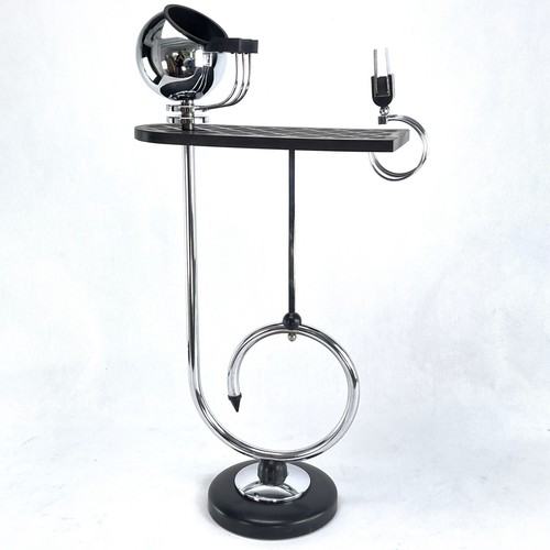Art deco stand ashtray - art,
