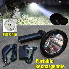 Handheld Hunting Spot Light Rechargable Lamp Sport Dual Charger 500m Beam