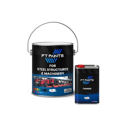Paints kit gloss - 2.5l,