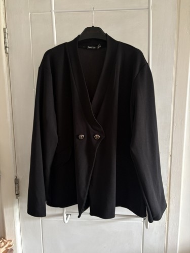 Boohoo black double - boohoo, breasted