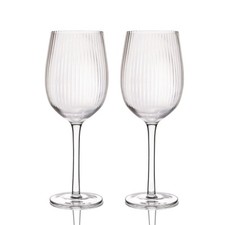 BarCraft Set of 2 Large Ribbed