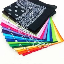 Bandana paisley print scarf - bandana,