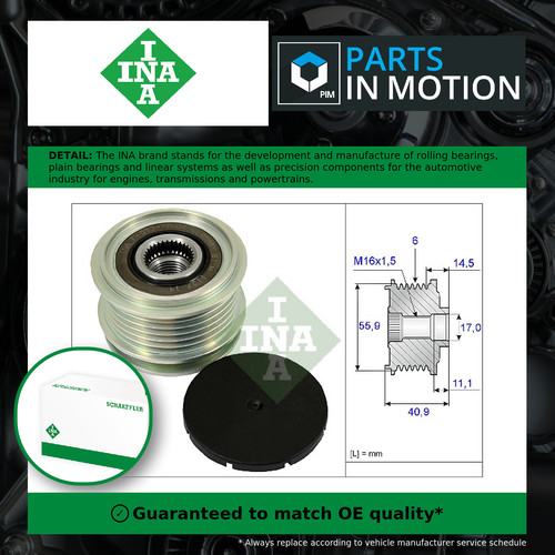 Overrunning alternator pulley - alternator,