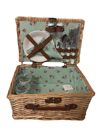 Luxury wicker picnic basket - luxury,