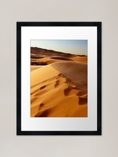 Desert Tents Framed Art Print