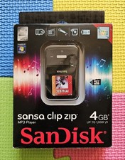 SanDisk Sansa Clip Zip MP3 Player, 4GB