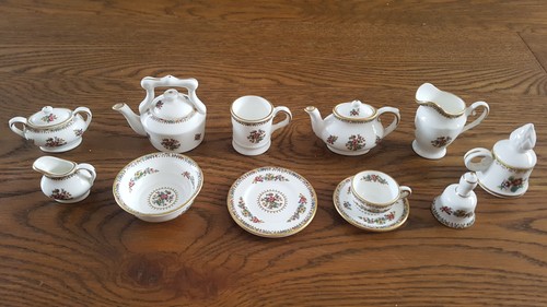 Coalport miniature ming rose - coalport,