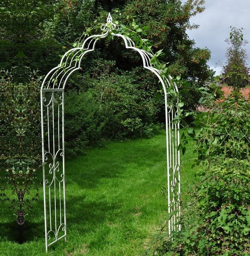Vintage metal garden - garden, arch