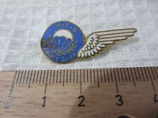 PTS Canopy Club (marked) Parachute Training School Vintage PIN BADGE ( # 25)