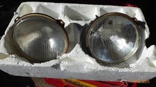 CIBIE 5 3/4" OPTIQUE CONCAVE HEADLAMPS - LOTUS RENAULT, CLASSIC CAR