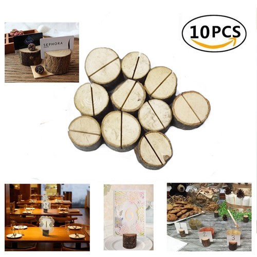 10pcs wooden name place - 10pcs,