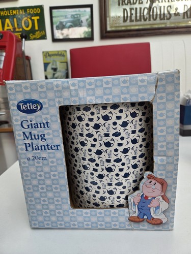 Tetley giant mug planter - giant, 20cm