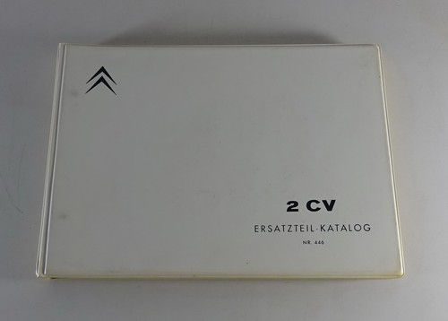 Parts catalogue citroen cv - citroen,