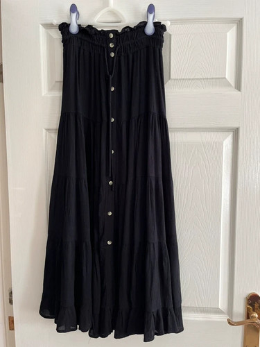 Whistles tiered black boho