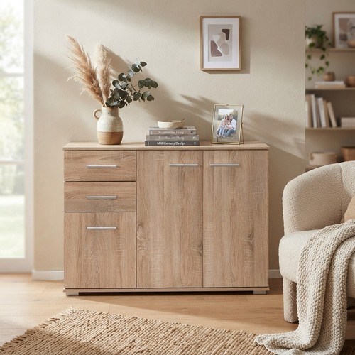Elegant alba sideboard - sideboard, cabinet