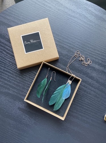 Sterling silver and green - sterling,
