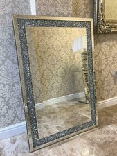 New 90x60cm Crushed Diamond