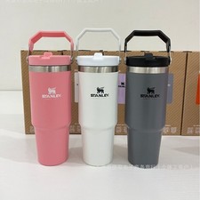 Flip Straw Tumbler 30oz/0.89L With box Gift