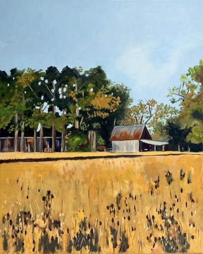Nature landscape oil