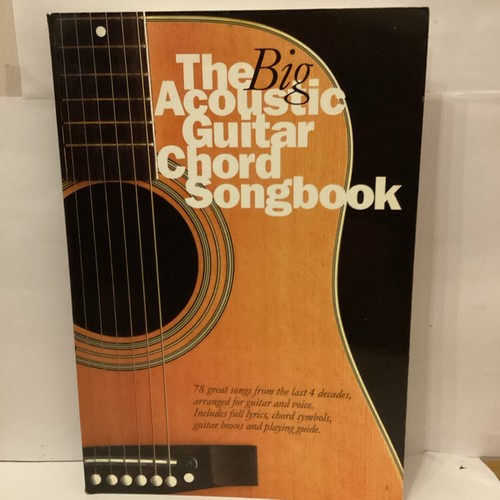 The big acoustic guitar chord - big,