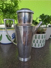  Mappin & Webb Art Deco Cocktail Shaker Designed By Keith Murray