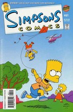 Simpsons Comics #61 VF/NM; Bongo | Kite Cover - w/Bag+Board
