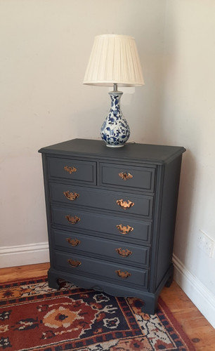 Vintage six drawer - vintage, of