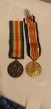 WW1 Pair RA British War Medal