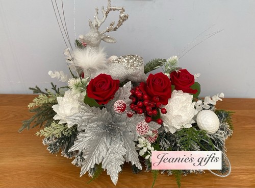 Christmas table centrepiece - christmas,