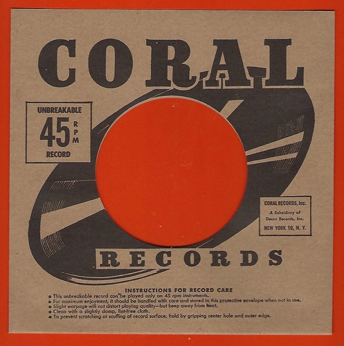 Coral records - coral, logo)