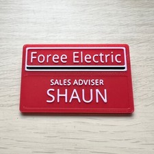 Shaun of the dead Foree Electric Badge Replica Prop Cosplay Halloween 3D Print