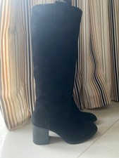 Penelope Chilvers black suede boots size 36