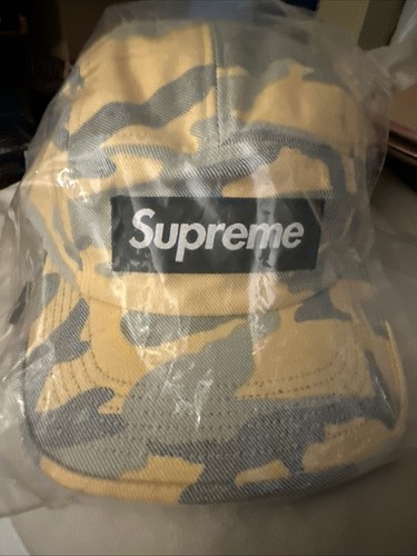 Supreme yellow camo camp - , cap