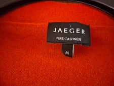 JAEGER 100% Cashmere Cardigan