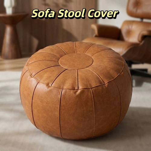 Unstuffed faux leather - faux,