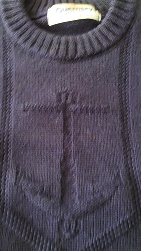 Guernsey woollens jersey crew - woollens,